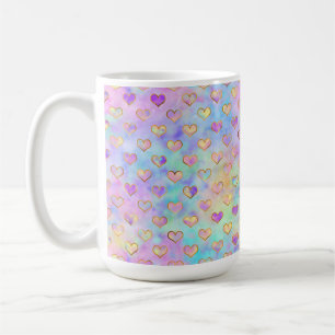 PASTEL MEHRFARBIGE TASSE