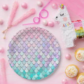 Pastel Mermaid Birthday Party Paper Teller (Party)
