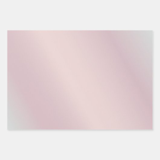 Pastel Mermaid Theme Wrapping Paper Set Geschenkpapier Set (Vorderseite 2)