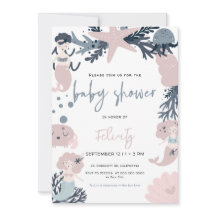 Pastel Mermaid unter der Sea Baby Dusche