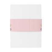 Pastel Mexican Town Einladungsbanderole (Rückseitenbeispiel)