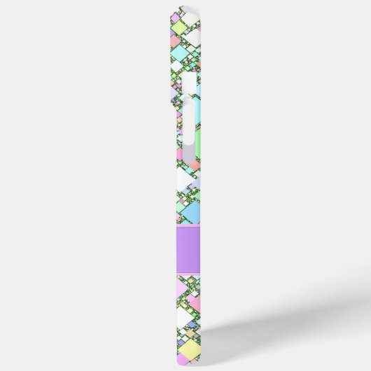 Pastel Mini-Boxen Geometrischer Abstrakter Hinterg Case-Mate iPhone Hülle (Rückseite / Links)