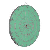 Pastel Mint Green Dart Board Dartscheibe (Vorderseite Links)
