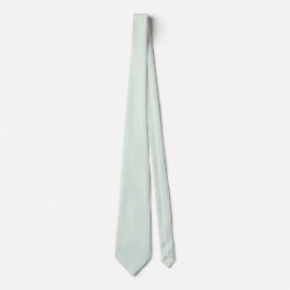 Pastel Mint Green Solid Color Krawatte