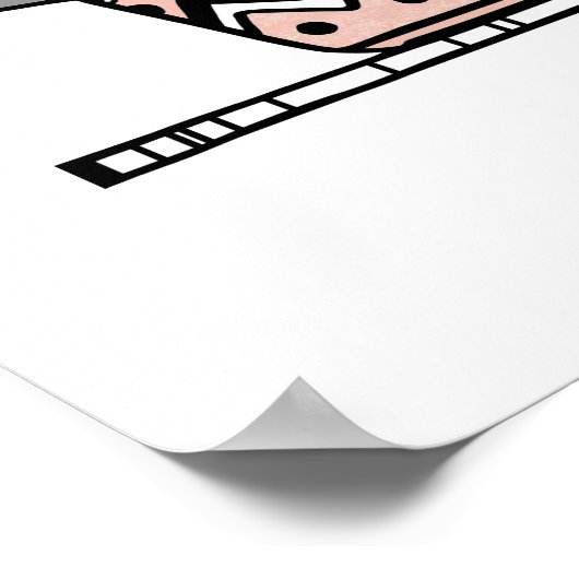 Pastel Mitte des Jahrhunderts Boho-chic Kitchen Wa Poster (Ecke)