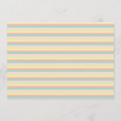 Pastel Modern Sweet and Elegant Baby Shower Einladung (Rückseite)