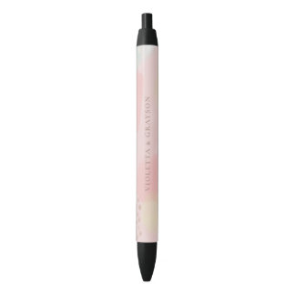 Pastel Moderne Abstrakte Hochzeit Kugelschreiber