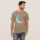 Pastel Moon Kawaii Pastel Goth Small funny T-Shirt (Vorne ganz)