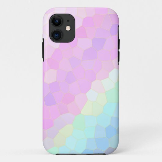 Pastel Mosaic Case-Mate iPhone Hülle (Rückseite)