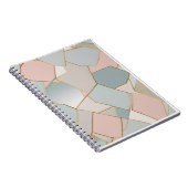Pastel Mosaic Dream Notebook Notizblock (Rechte Seite)