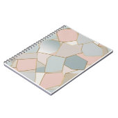 Pastel Mosaic Dream Notebook Notizblock (Linke Seite)