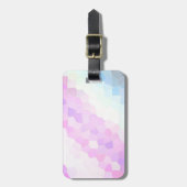 Pastel Mosaic Gepäckanhänger (Vorderseite vertikal)