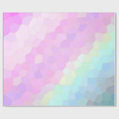Pastel Mosaic Geschenkpapier (Flach)