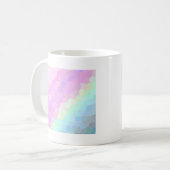 Pastel Mosaic Kaffeetasse (Vorderseite Links)