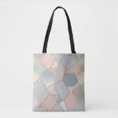 Pastel Mosaic Luxury Tasche (Vorderseite)