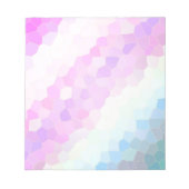 Pastel Mosaic Notizblock (Vorderseite)