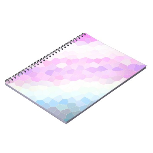 Pastel Mosaic Notizblock (Linke Seite)