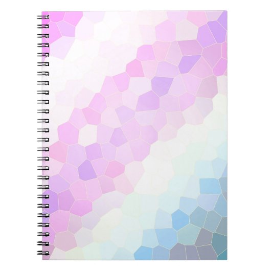Pastel Mosaic Notizblock (Vorderseite)