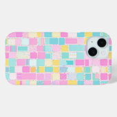 Pastel Mosaic Tile Muster Telefongehäuse Case-Mate iPhone Hülle (Rückseite (Horizontal))