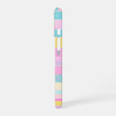 Pastel Mosaic Tile Muster Telefongehäuse iPhone 16 Hülle (Linke Seite)