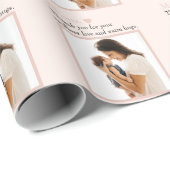 Pastel Mother's Day Wrapping Paper | Vielen Dank Geschenkpapier (Rolleneckpunkt)