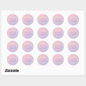 Pastel Motivational Sticker (Blatt)