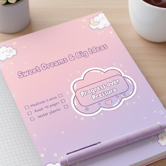 Pastel Motivational Sticker