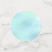 Pastel Multicolor Pink, Geen und Blauer Feier Konfetti (Klein Vorderseite)