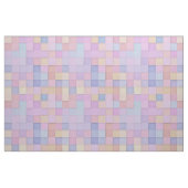 Pastel Multicolor Squares Stoff (Fat Quarter (45,7 x 55,9 cm))