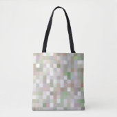 Pastel Multicolored Muster Tasche (Vorderseite)