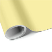 Pastel Mustard Yellow? Schleifpapier Geschenkpapier (Rolleneckpunkt)