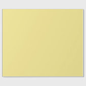 Pastel Mustard Yellow? Schleifpapier Geschenkpapier (Flach)