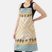 Pastel Native Fabric Seamless Pattern, Thai Nativ Schürze (InSitu)