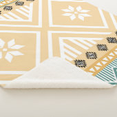 Pastel Native Fabric Seamless Pattern, Thai Nativ Sherpadecke (3/4)