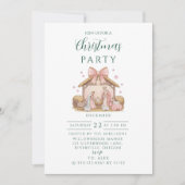 Pastel Nativity Christmas Einladung (Vorderseite)