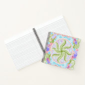 Pastel Nature Mandala Art Notizbuch (Innenseite)