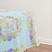 Pastel Nature Mandala Art Tischdecke (Beispiel)