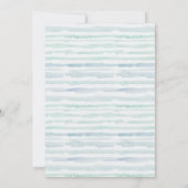 Pastel Nautic Segelyacht jedes Jahr Einladung (Rückseite)