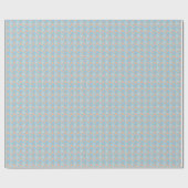 Pastel Nautical Pattern Geschenkpapier (Flach)