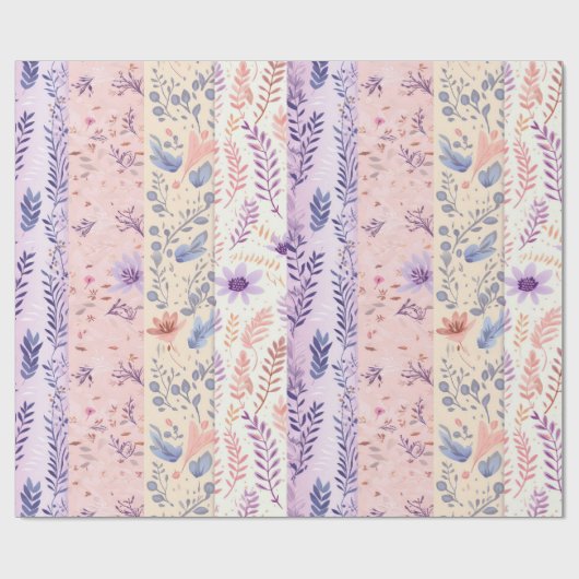 Pastel niedlich boho geschenkpapier (Flach)