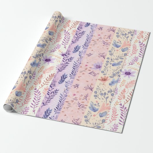 Pastel niedlich boho geschenkpapier (Ungerollt)