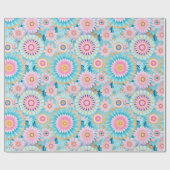 Pastel niedlich boho geschenkpapier (Flach)