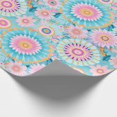 Pastel niedlich boho geschenkpapier (Ecke)