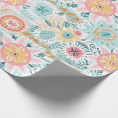 Pastel niedlich boho geschenkpapier (Ecke)
