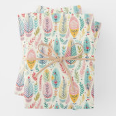 Pastel niedlich boho geschenkpapier set (Beispiel)