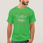 Pastel Niedlich Funny Horseback Kaffeepferd Liebha T-Shirt (Vorderseite)
