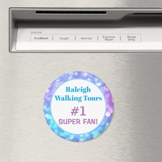 Pastel Niedlich Girly Super Fan Magnet (In Situ (Geschirrspüler))