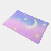 Pastel Night Sky Fußmatte (Schrägansicht)