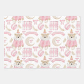 Pastel Nutcracker Ballet Geschenkpapier Set (Vorderseite 3)