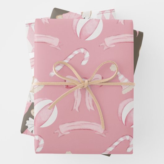 Pastel Nutcracker Ballet Geschenkpapier Set (Beispiel)